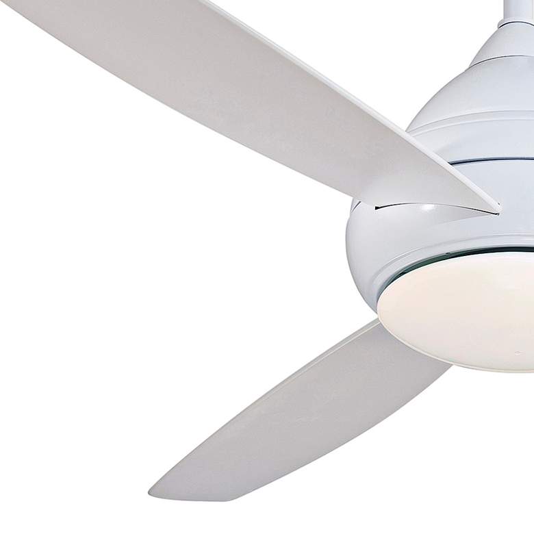 Image 3 58" Minka Aire Concept I White Wet LED Ceiling Fan with Wall Control more views