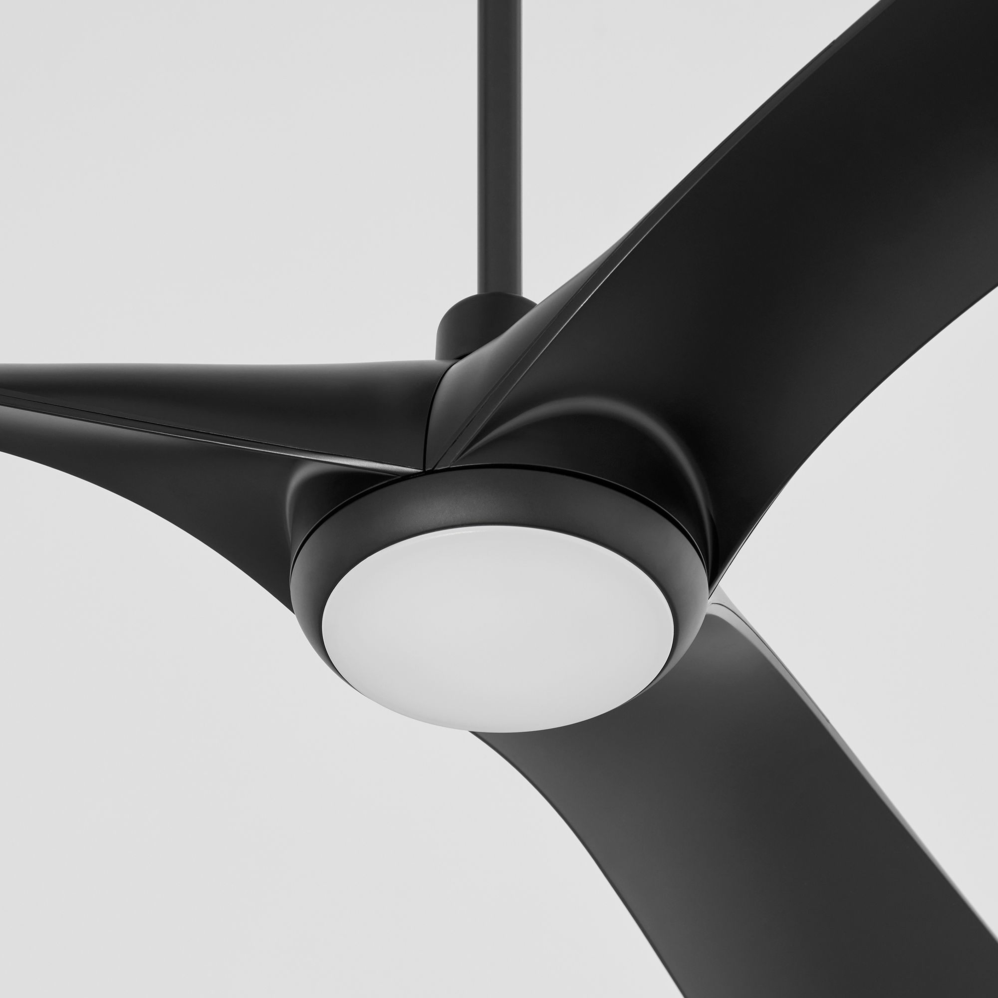 Image 4 58" Oxygen Ridley Black Damp Rated Smart Ceiling Fan more views