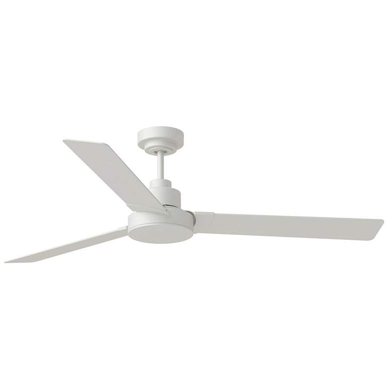 Image 1 58" Visual Comfort Jovie Matte White Ceiling Fan with Remote Control
