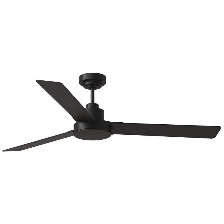 Image 1 58" Visual Comfort Jovie Midnight Black Ceiling Fan