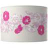 Color Plus Ovo 28 1/2&quot; Rose Bouquet Fuchsia Pink Table Lamp