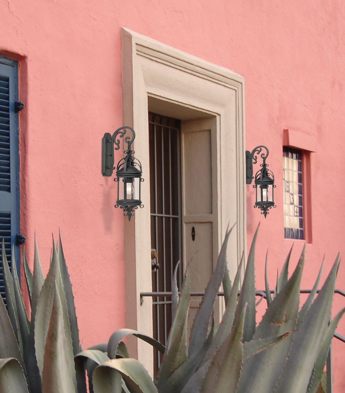 Image 3 Pamplona Collection 19" High Outdoor Wall Light in scene