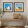 1_Homestead Barn II 25" Square 2-Piece Framed Wall Art Set in scene
