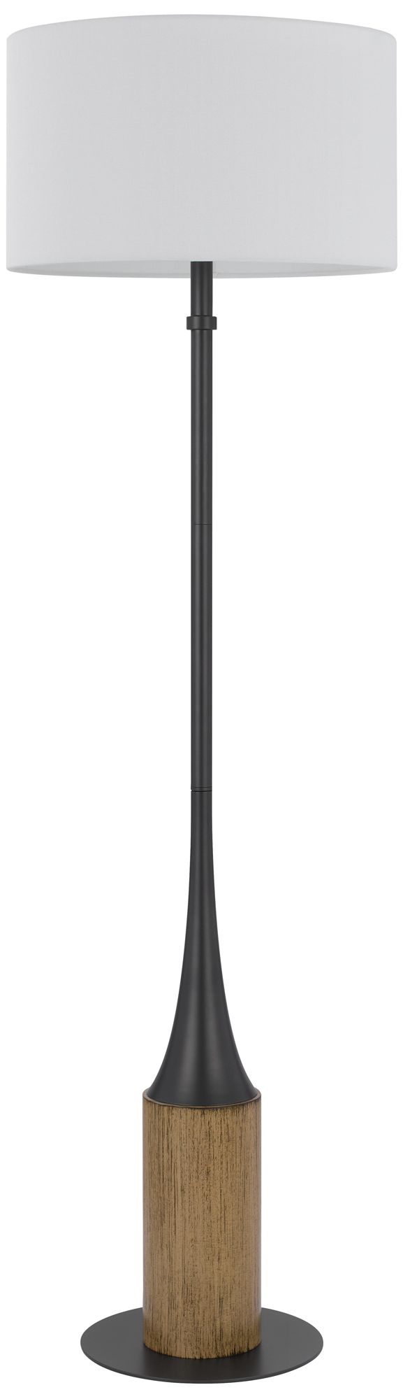 Image 3 59.5" Inch Height Charcoal Grey Metal Floor Lamp more views