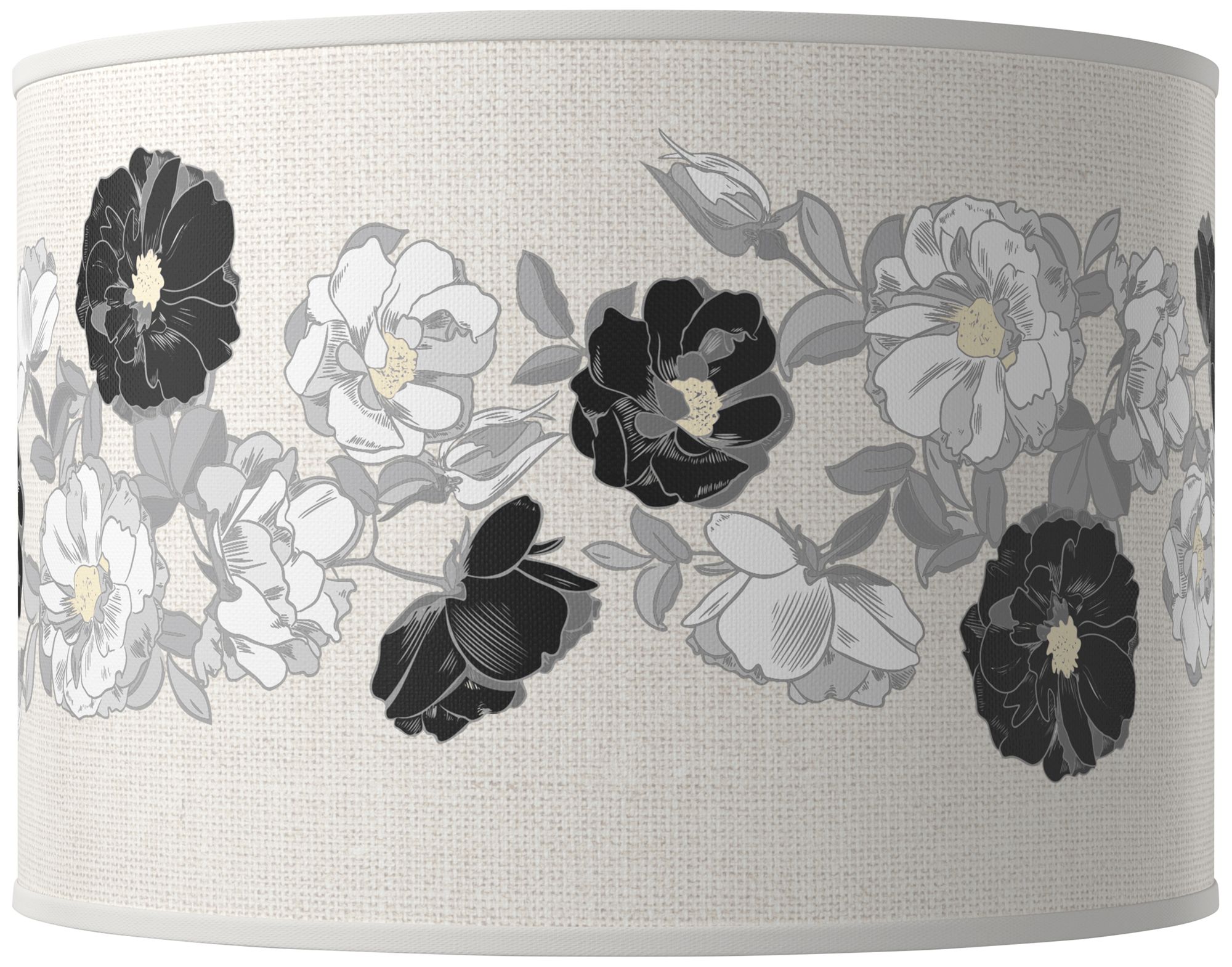 Tricorn Black Rose Bouquet Ovo Table Lamp