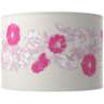 Blossom Pink Rose Bouquet Double Gourd Table Lamp