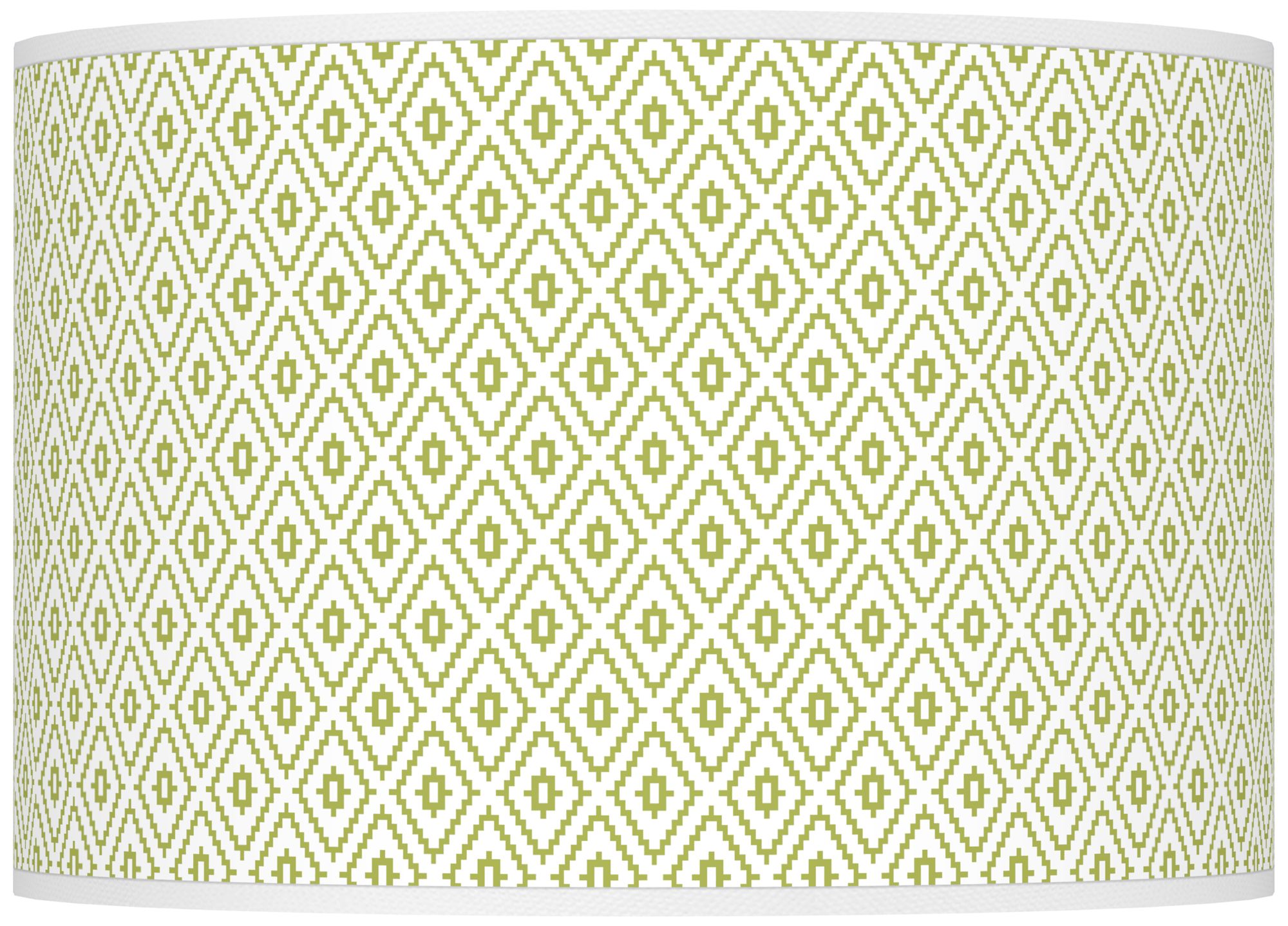 Color Plus Ovo 28 1/2" Diamonds Shade Parakeet Green Table Lamp