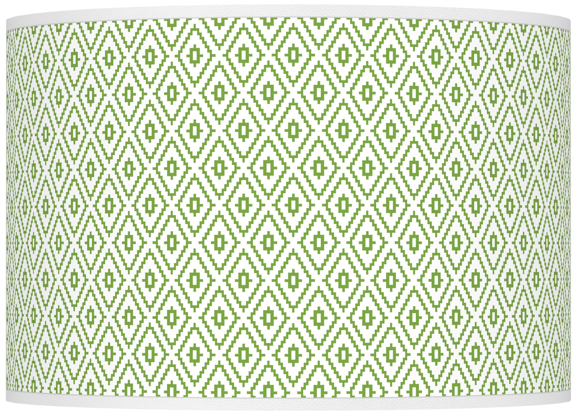 Color Plus Ovo 28 1/2" High Diamonds Shade Rosemary Green Table Lamp