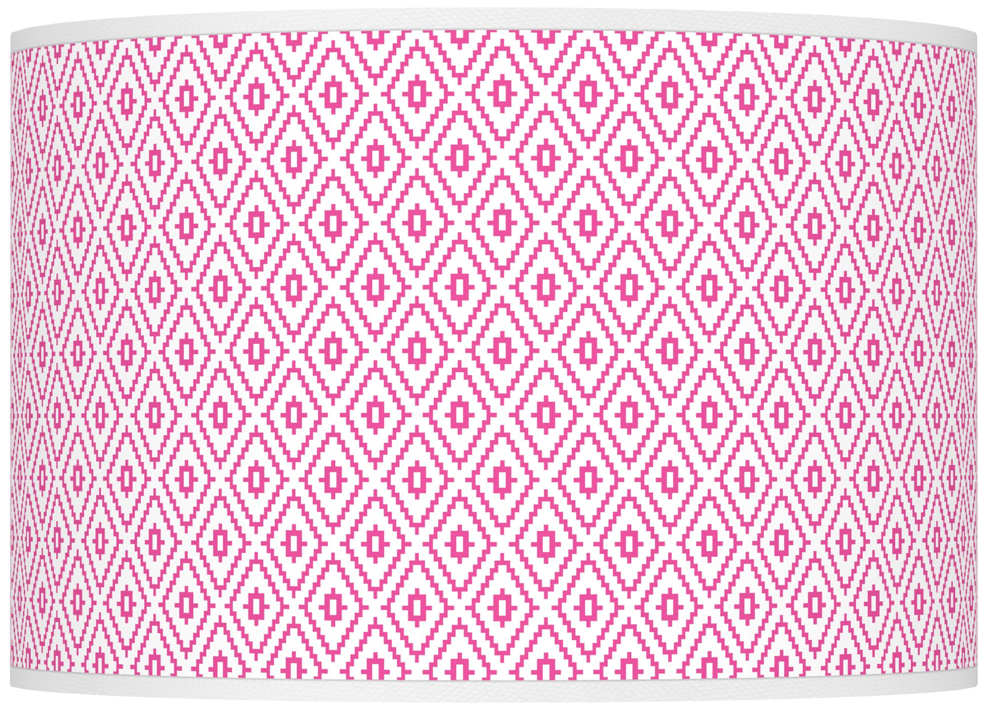 Color Plus Ovo 28 1/2" Diamonds Fuchsia Pink Table Lamp