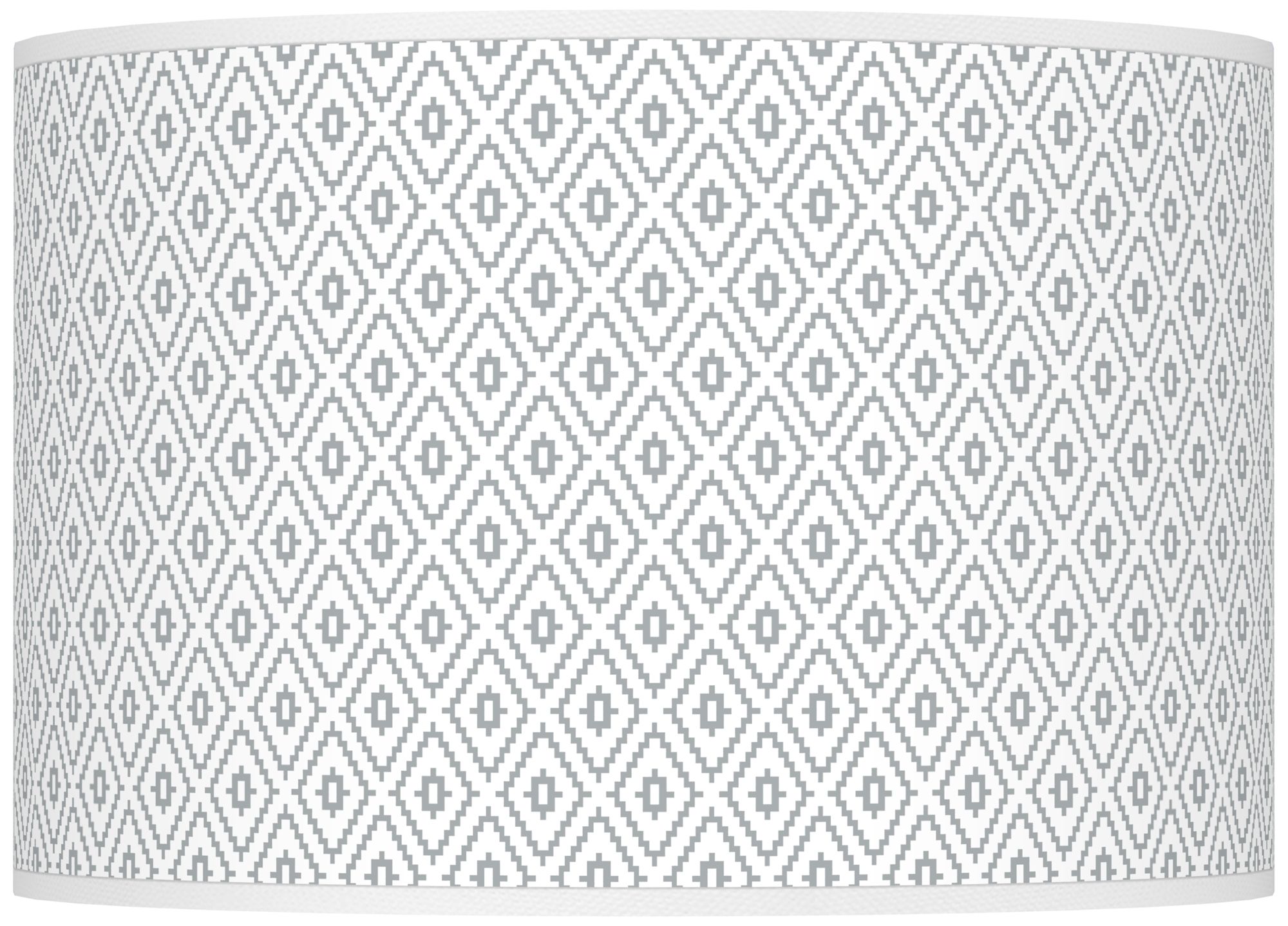 Color Plus Ovo 28 1/2" High Diamonds Shade Uncertain Gray Table Lamp