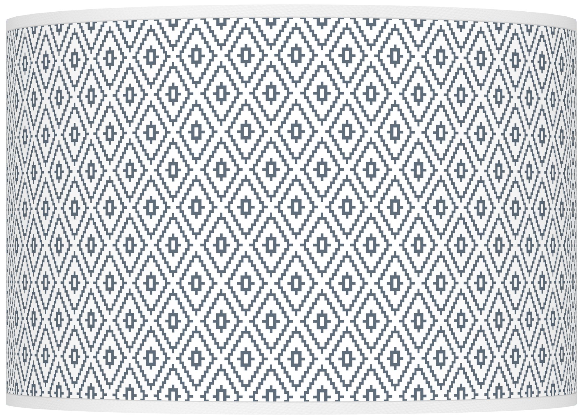 Color Plus Ovo 28 1/2" Diamonds Shade Granite Peak Gray Table Lamp