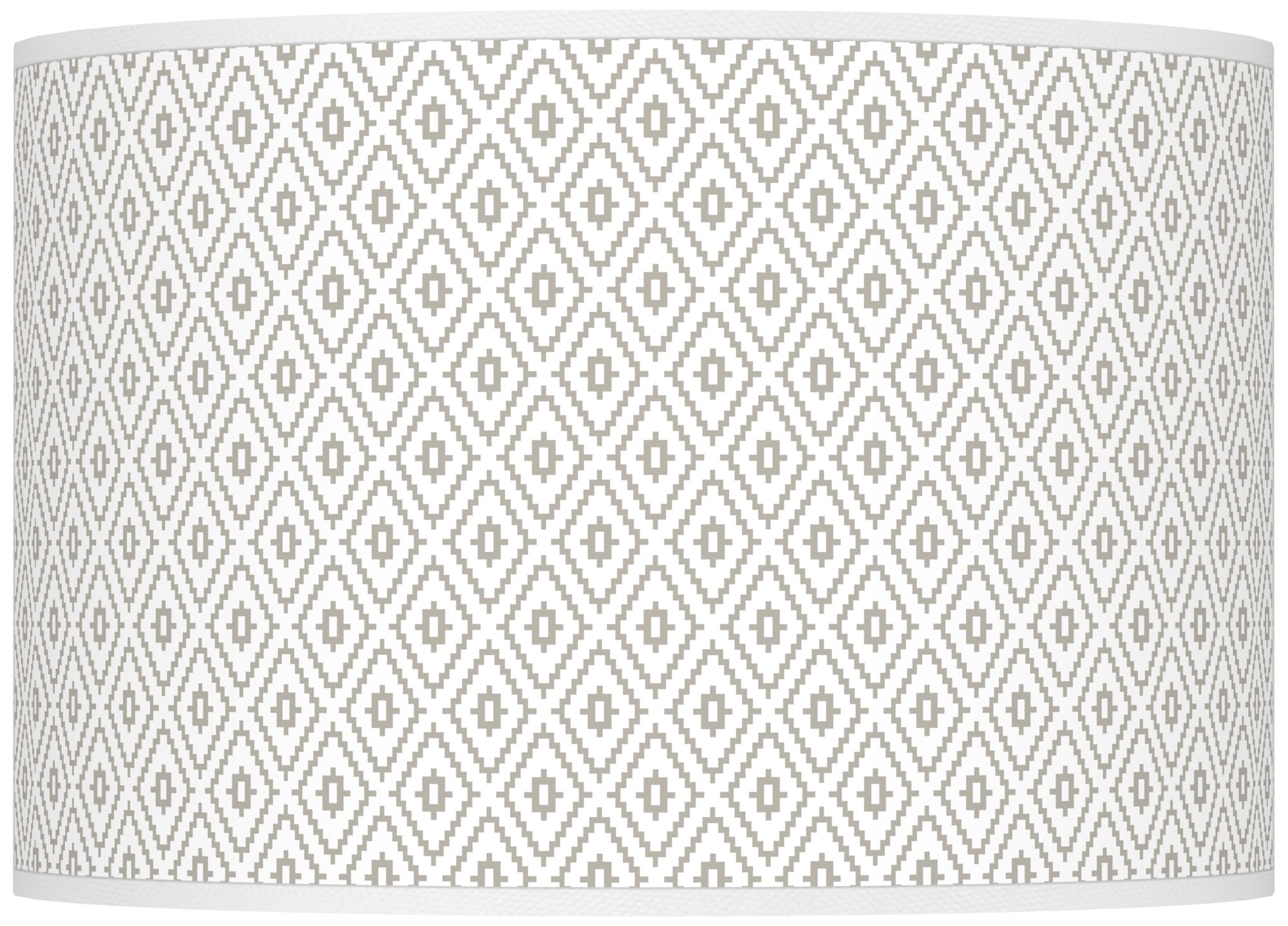 Color Plus Ovo 28 1/2" High Diamonds Shade Requisite Gray Table Lamp