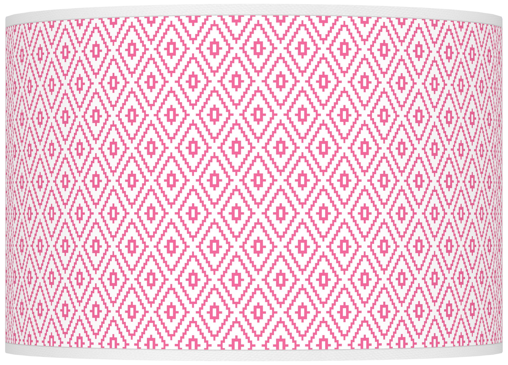 Color Plus Ovo 28 1/2" High Diamonds Shade Blossom Pink Table Lamp