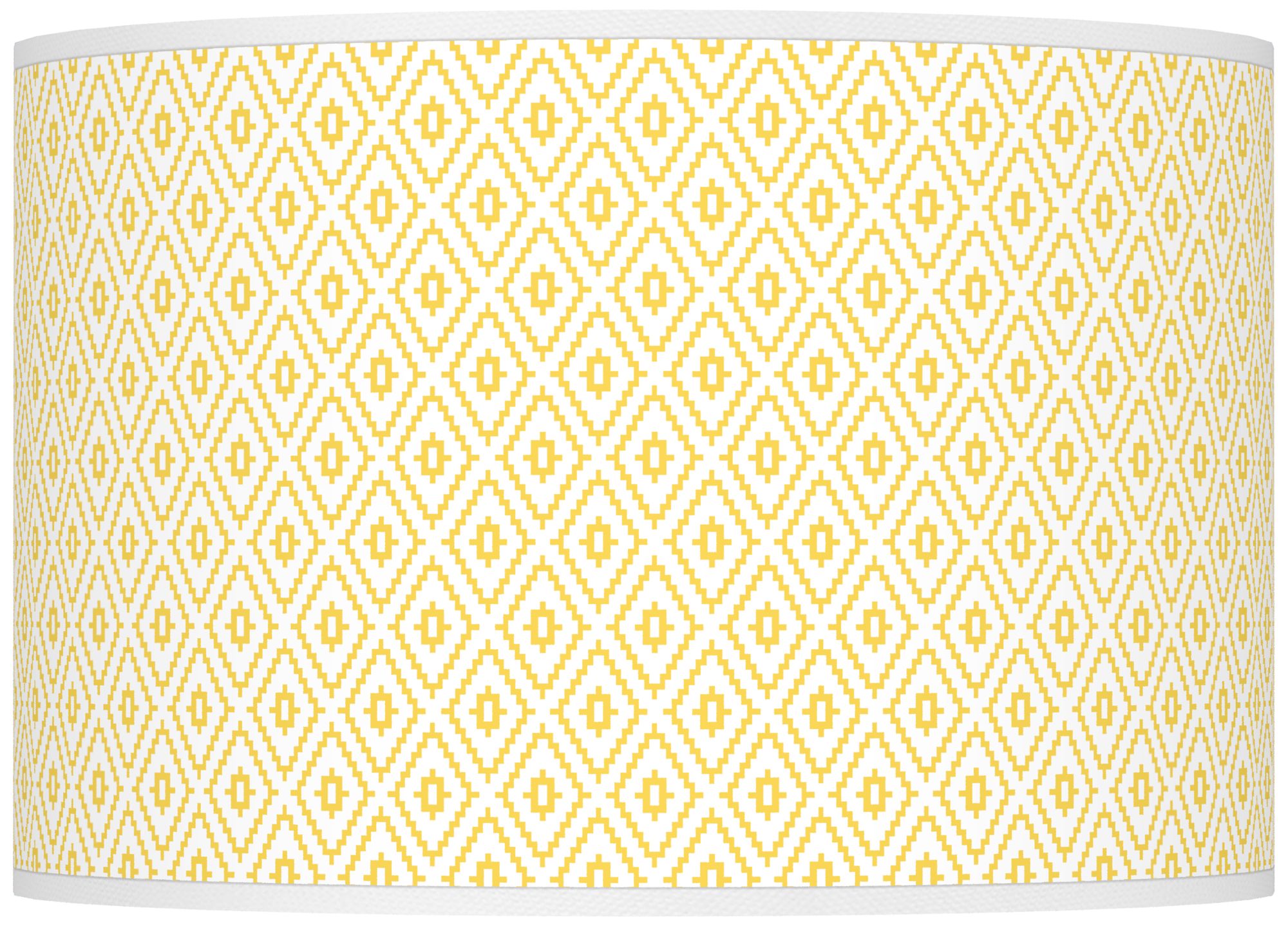 Color Plus Ovo 28 1/2" Diamonds Shade Lemon Zest Yellow Table Lamp
