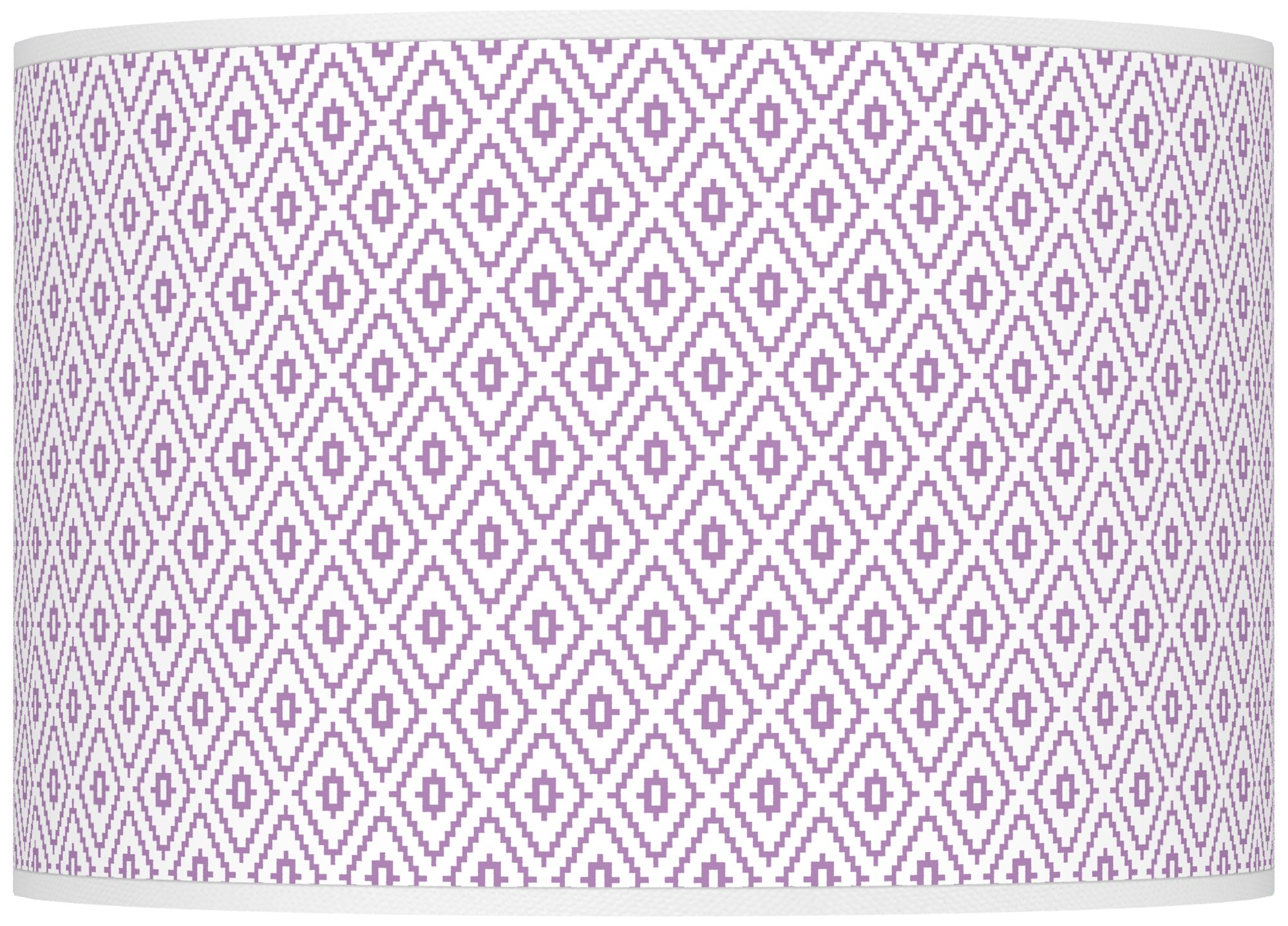 Color Plus Ovo 28 1/2" High Diamonds Shade African Violet Table Lamp