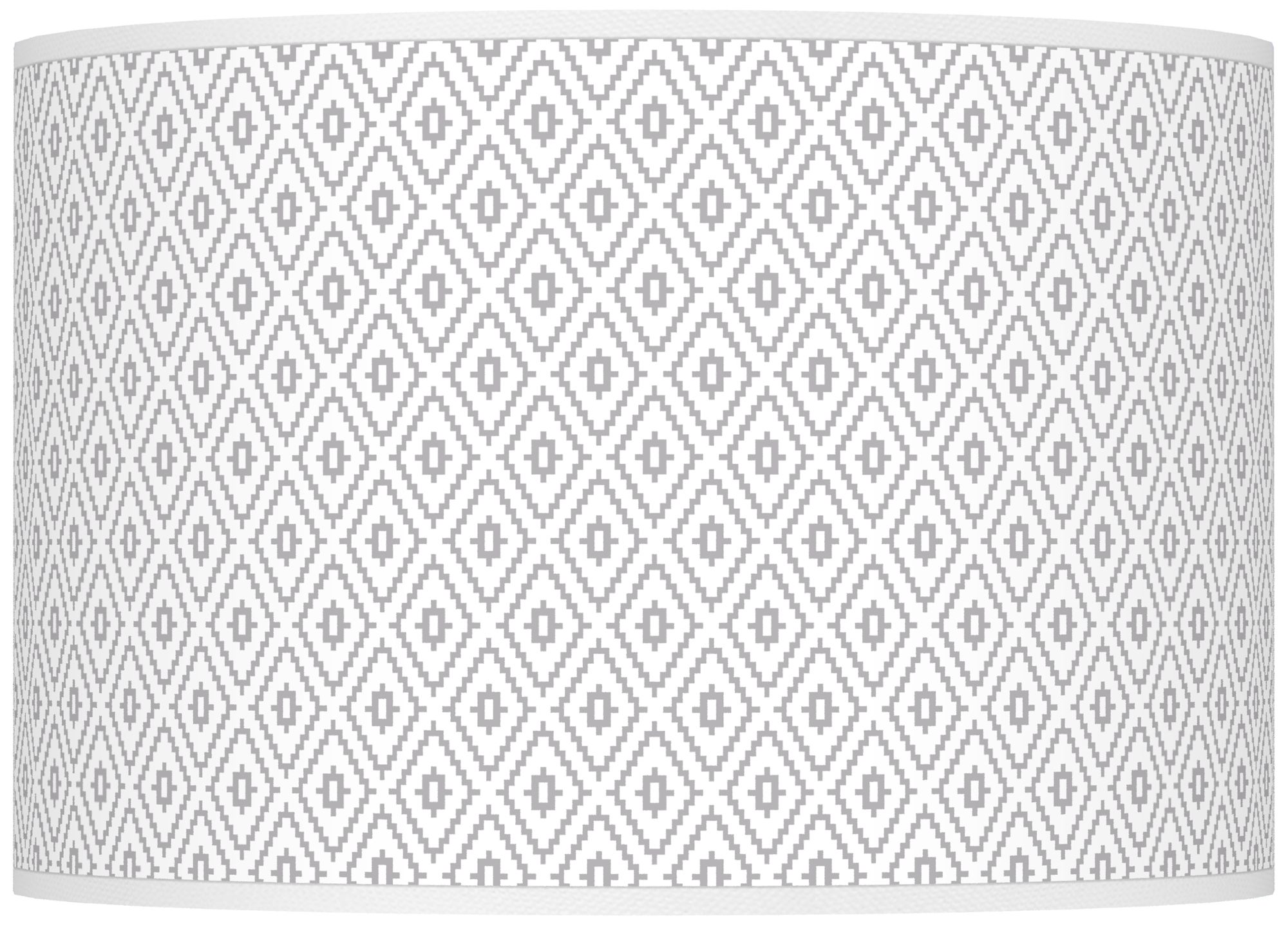 Color Plus Ovo 28 1/2" High Diamonds Shade Swanky Gray Table Lamp