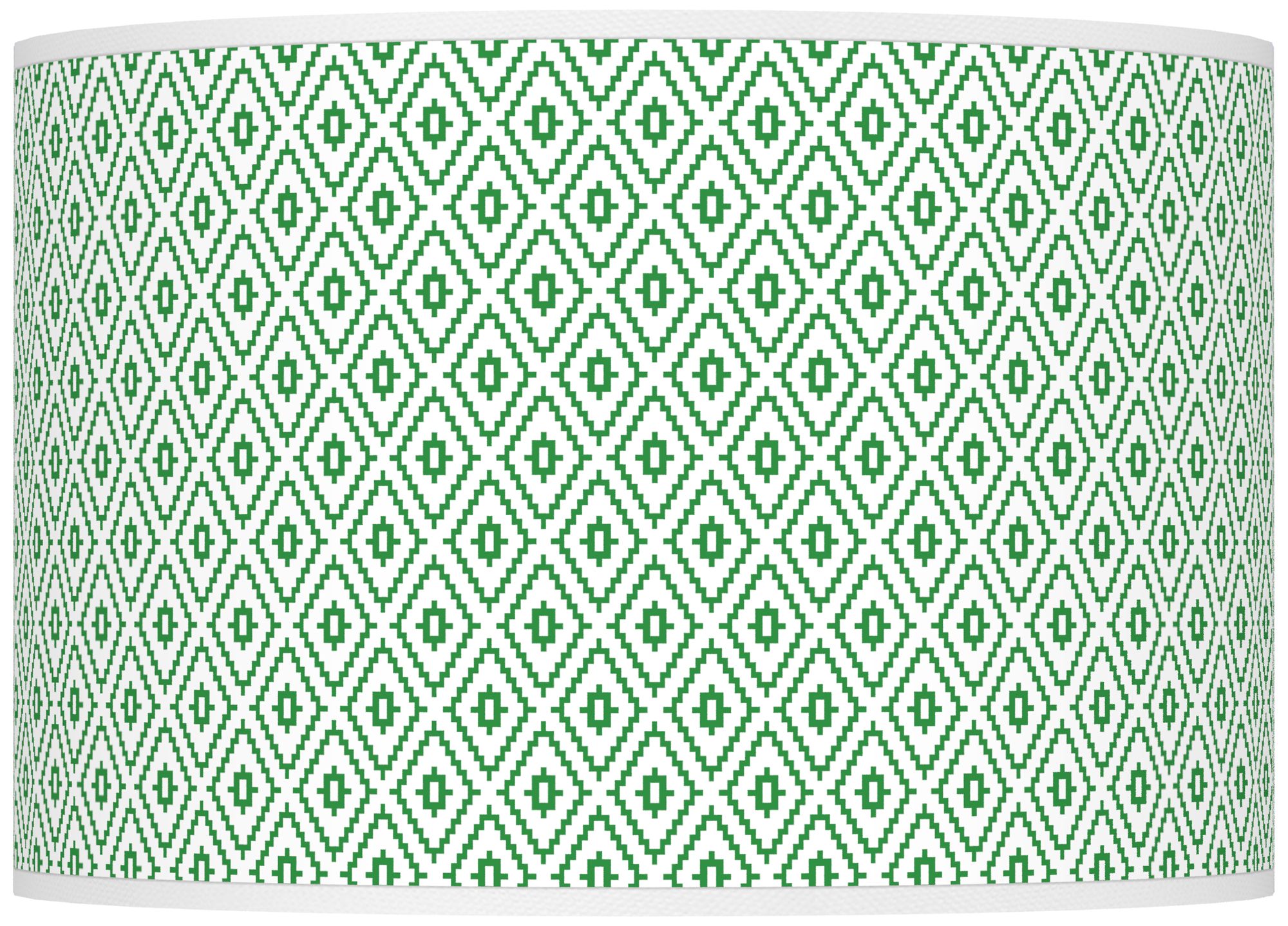 Color Plus Ovo 28 1/2" High Diamonds Shade Envy Green Table Lamp