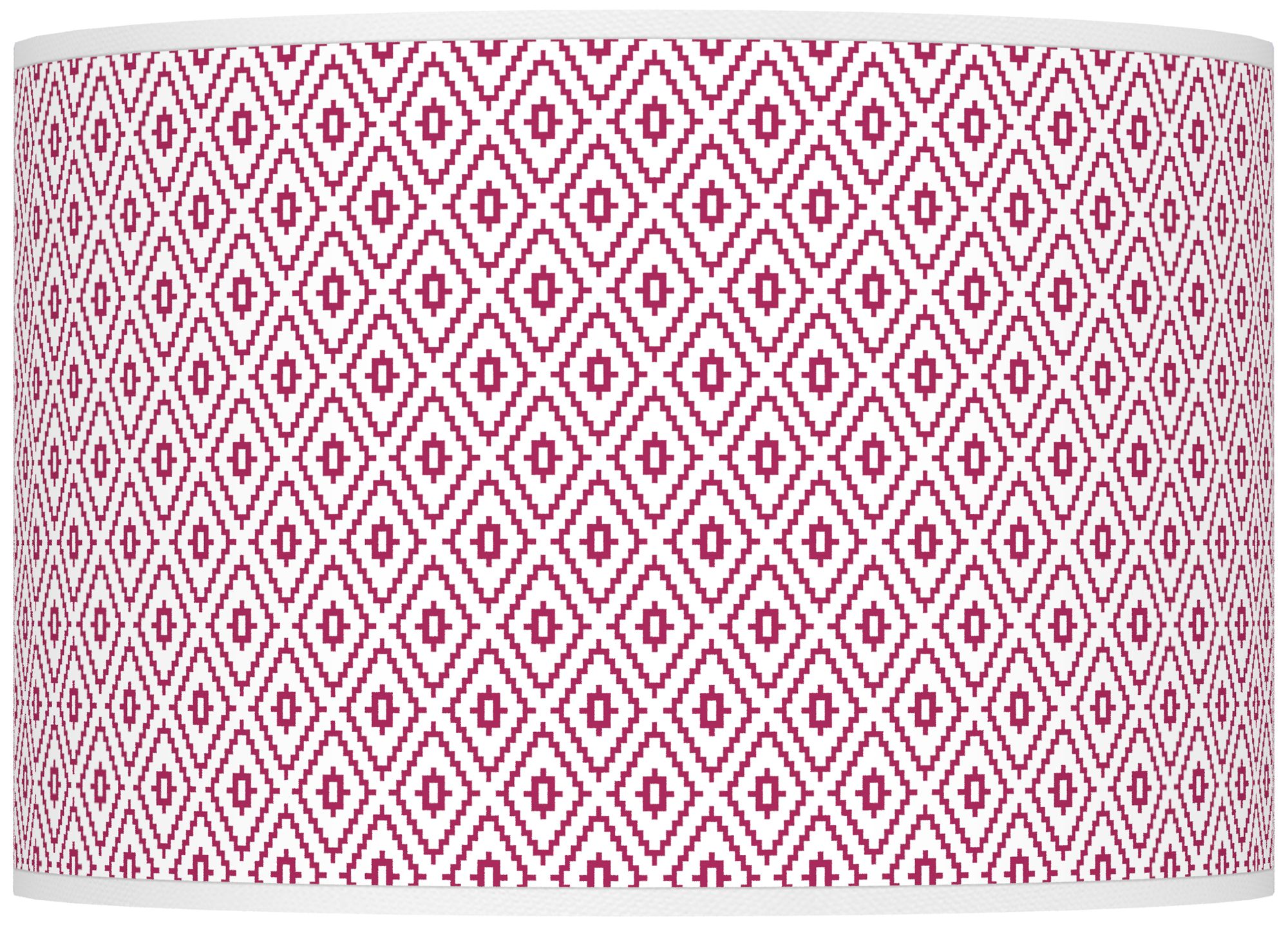 Color Plus Ovo 28 1/2" Diamonds Shade Vivacious Pink Table Lamp