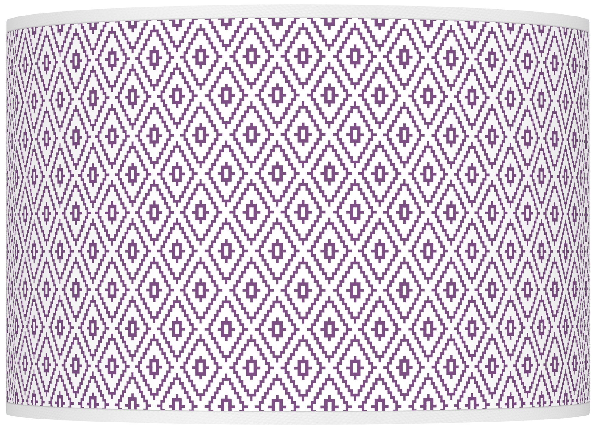 Color Plus Ovo 28 1/2" Diamonds Shade Passionate Purple Table Lamp