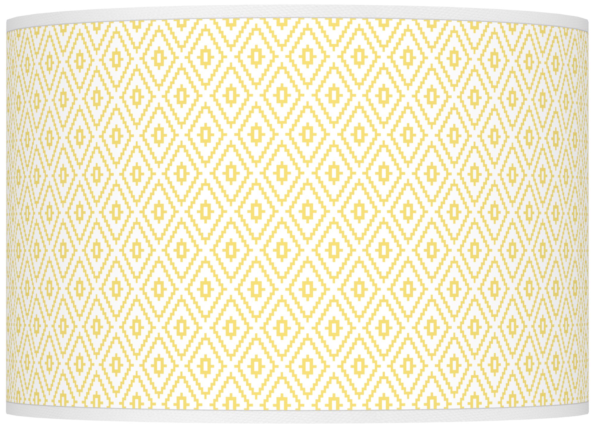 Color Plus Ovo 28 1/2" Diamonds Shade Daffodil Yellow Table Lamp