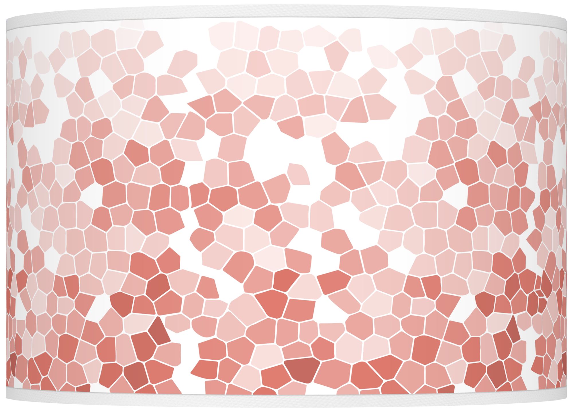 Color Plus Ovo 28 1/2" High Mosaic Shade Coral Reef Pink Table Lamp