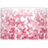 Eros Pink Mosaic Giclee Apothecary Table Lamp