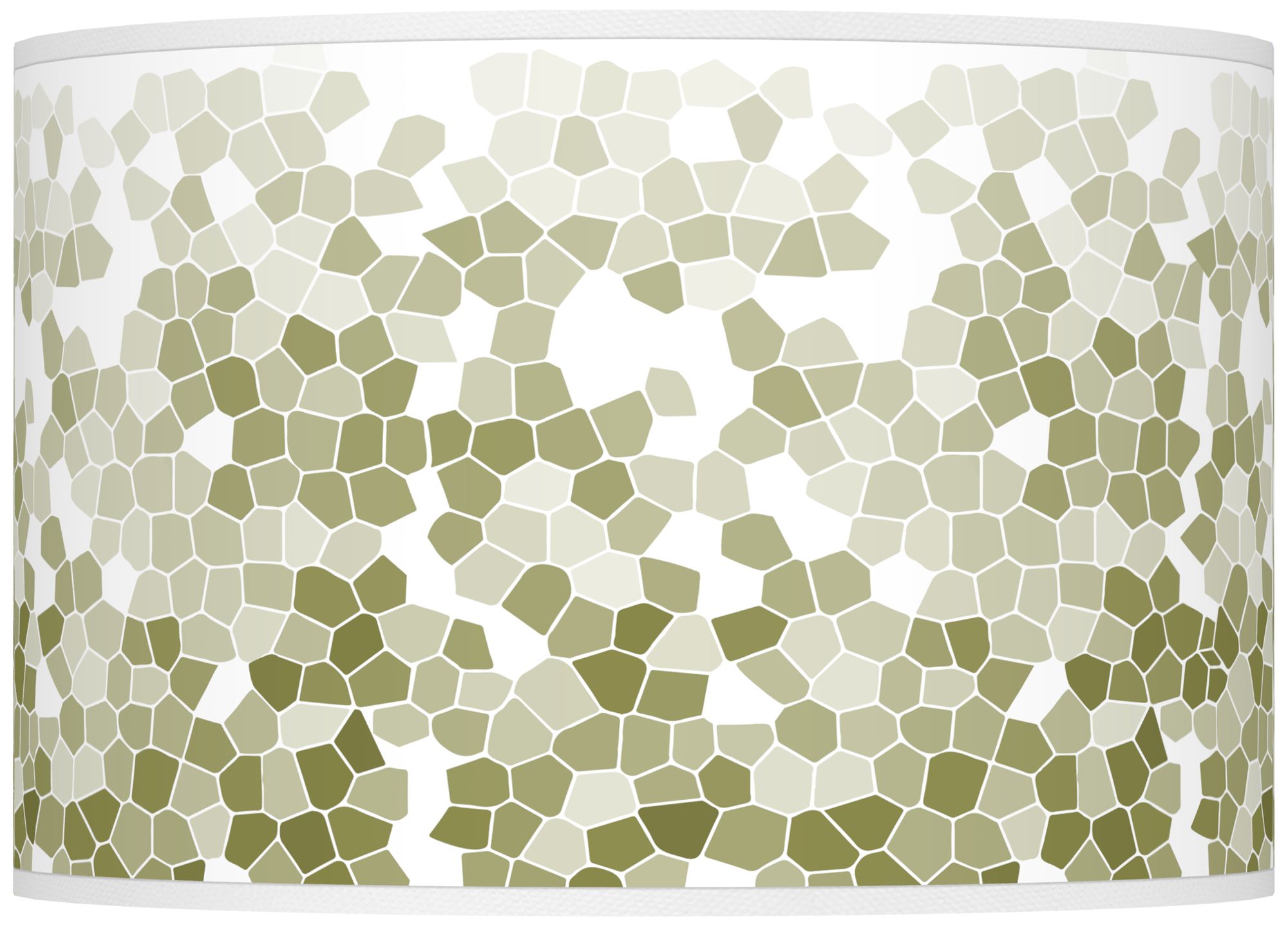 Color Plus Ovo 28 1/2" Mosaic Shade Rural Green Table Lamp