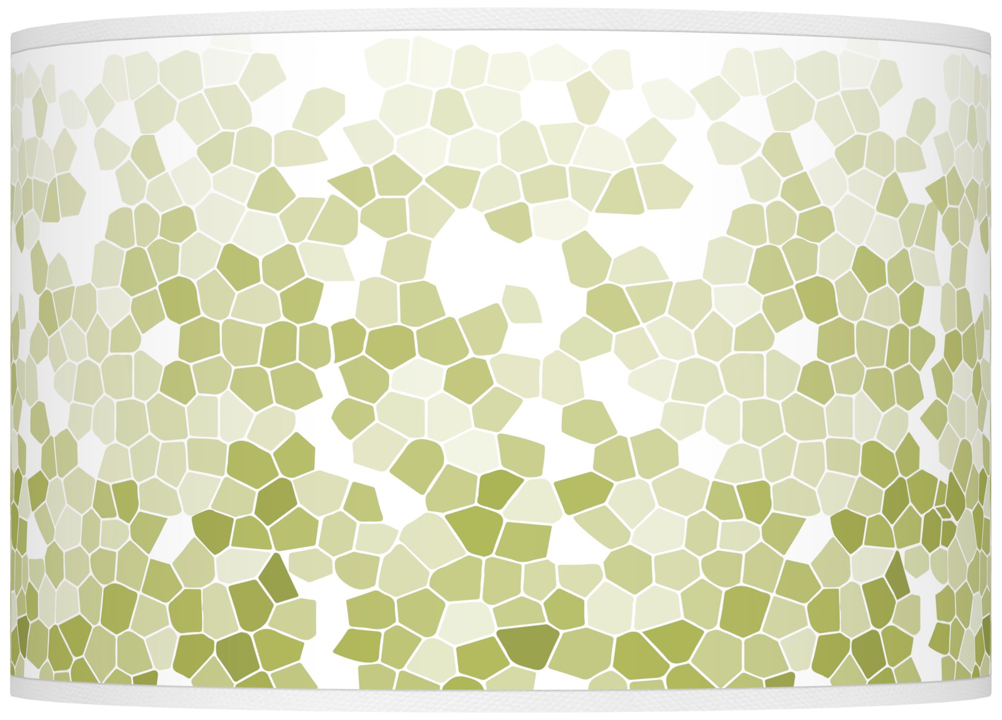 Color Plus Ovo 28 1/2" High Mosaic Shade Parakeet Green Table Lamp