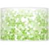 Neon Green Mosaic Giclee Apothecary Table Lamp