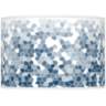 Regatta Blue Mosaic Giclee Ovo Table Lamp