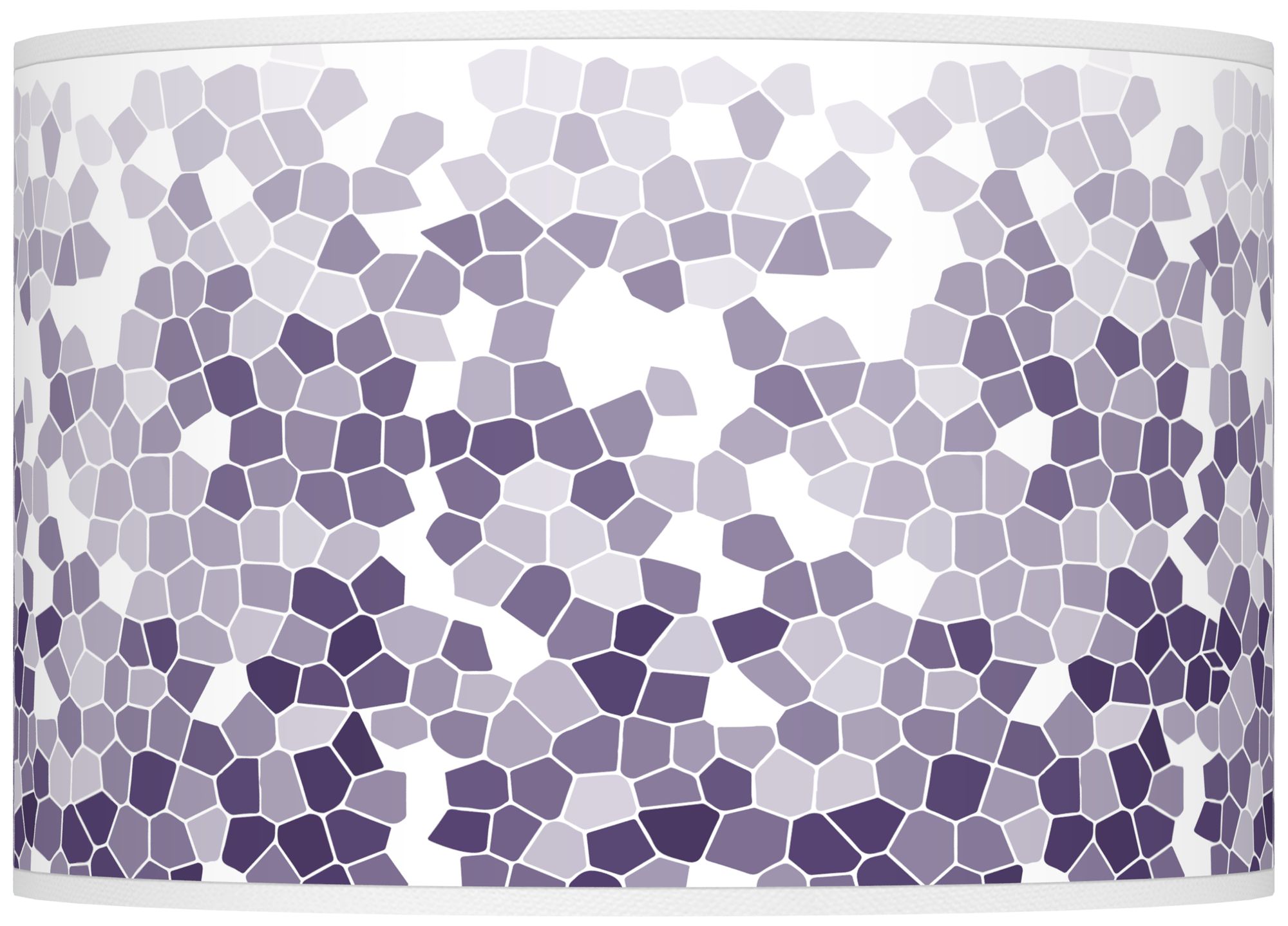 Color Plus Ovo 28 1/2" High Mosaic Shade Izmir Purple Table Lamp