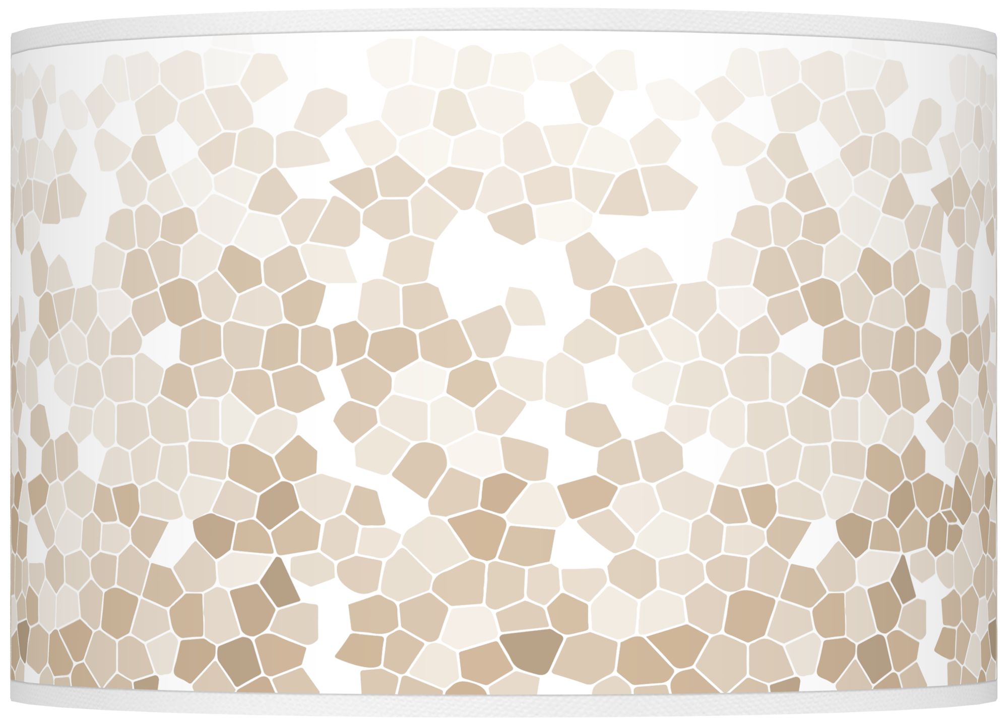 Color Plus Ovo 28 1/2" High Mosaic Shade Colonial Tan Table Lamp