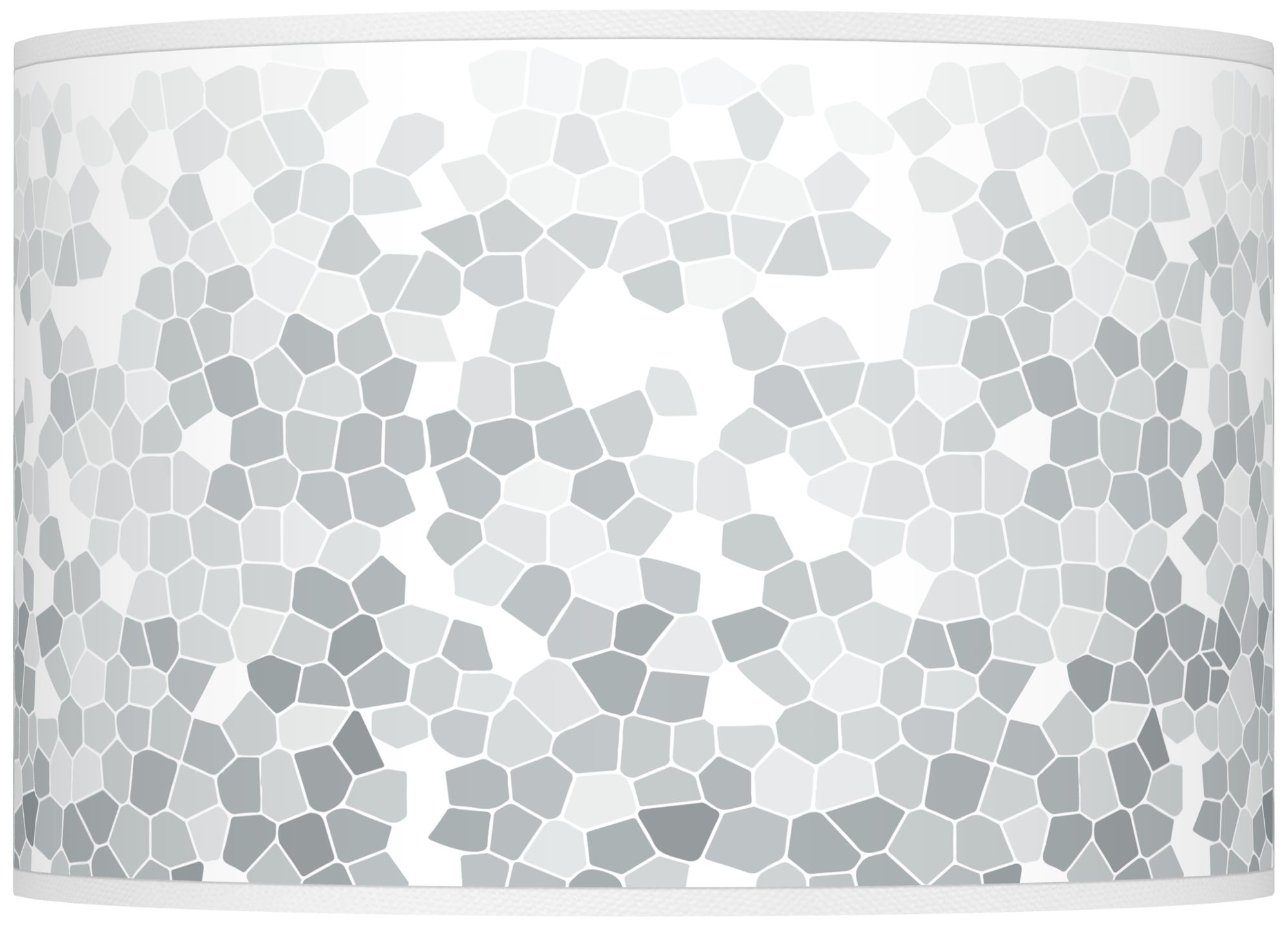 Color Plus Ovo 28 1/2" Mosaic Shade with Uncertain Gray Table Lamp