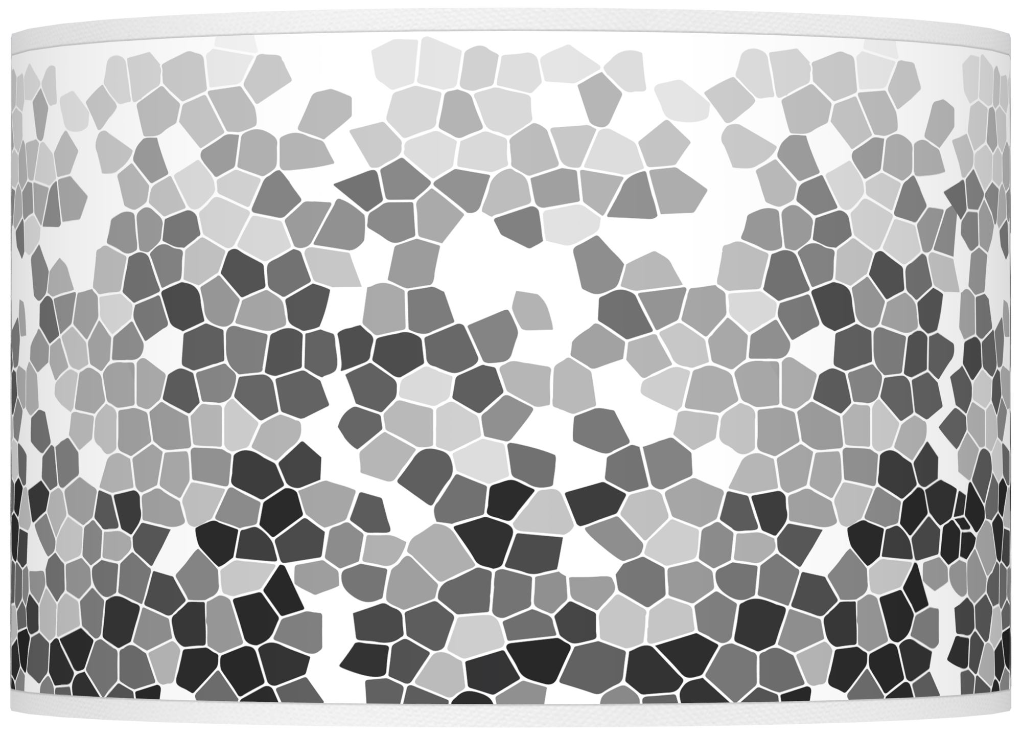 Color Plus Ovo 28 1/2" High Mosaic Shade Tricorn Black Table Lamp