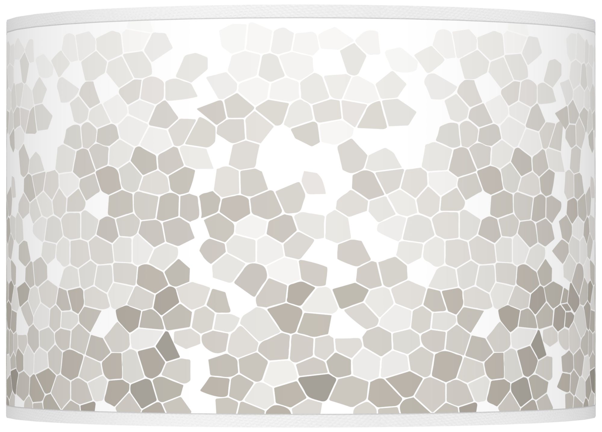 Color Plus Ovo 28 1/2" High Mosaic Shade Requisite Gray Table Lamp