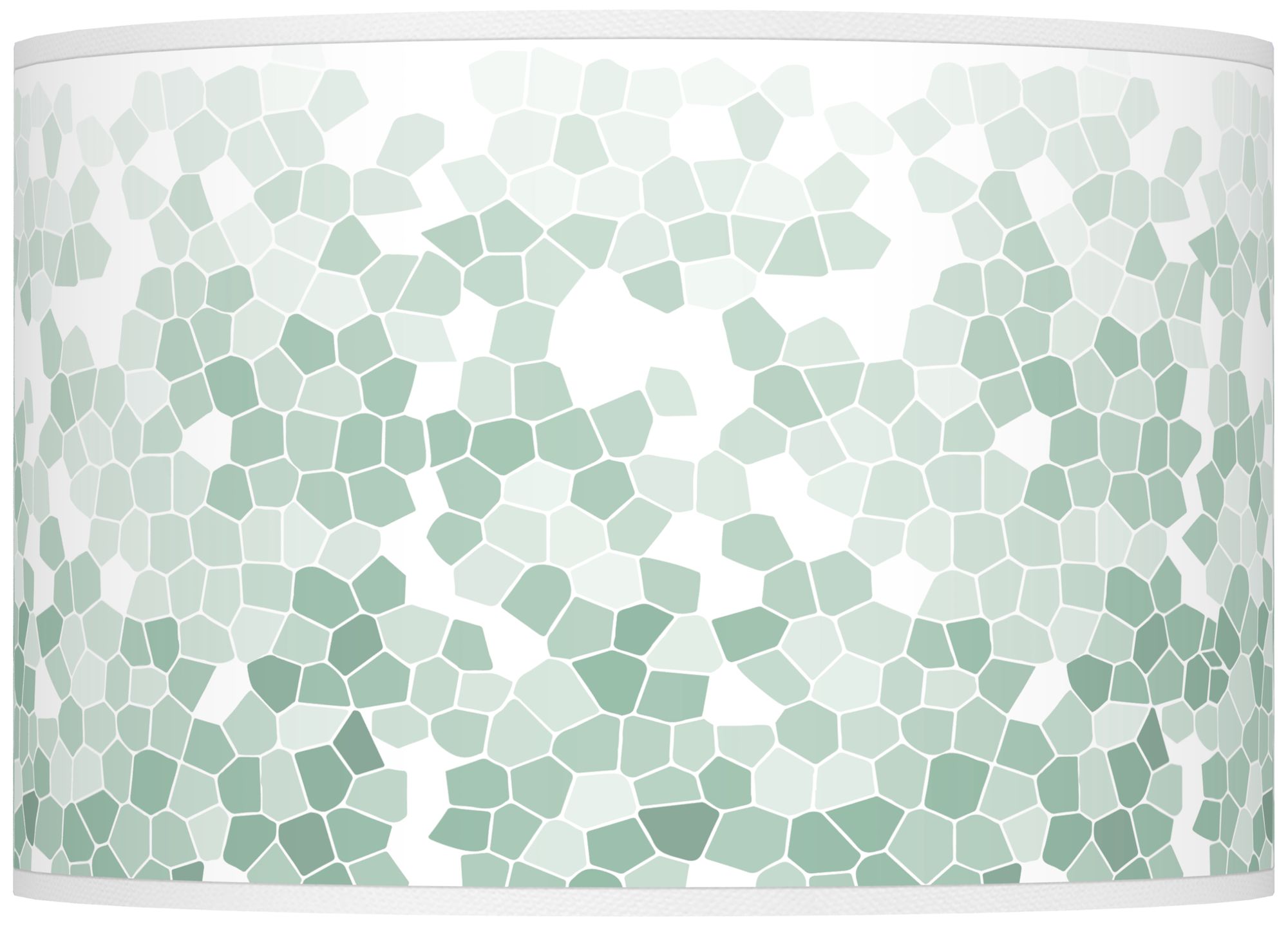 Color Plus Ovo 28 1/2" High Mosaic Shade Grayed Jade Green Table Lamp