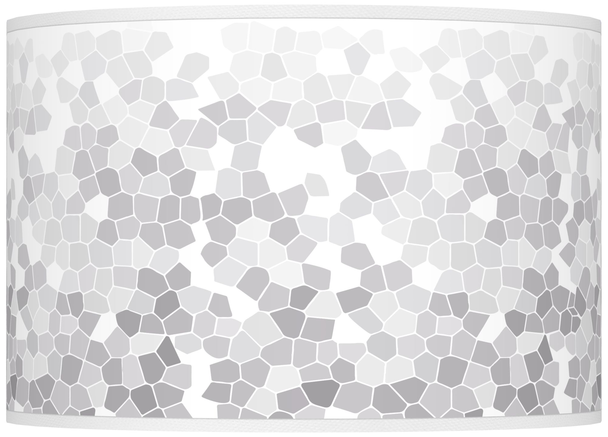 Color Plus Ovo 28 1/2" High Mosaic Shade Swanky Gray Table Lamp