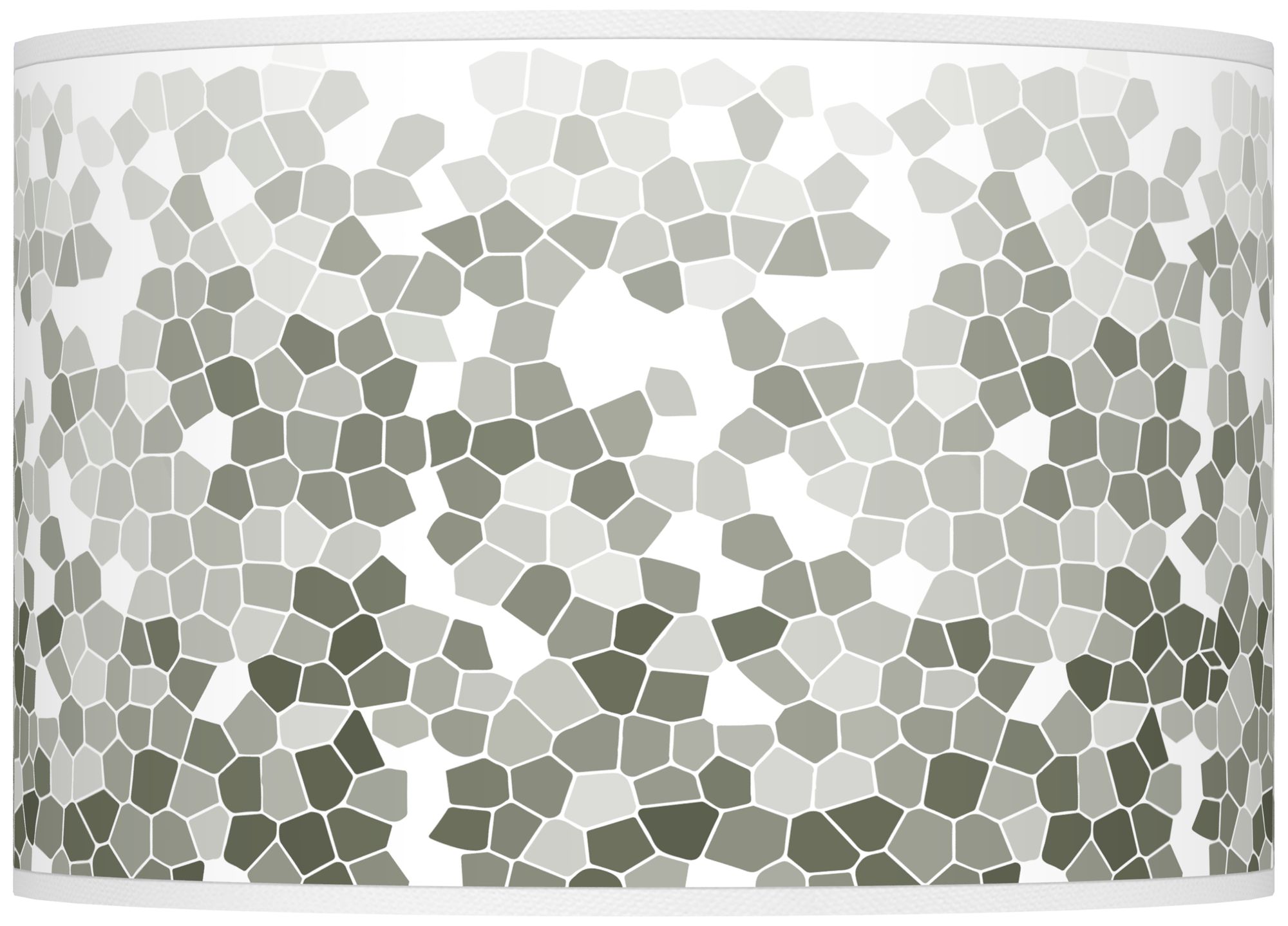 Color Plus Ovo 28 1/2" Mosaic Shade Deep Lichen Green Table Lamp