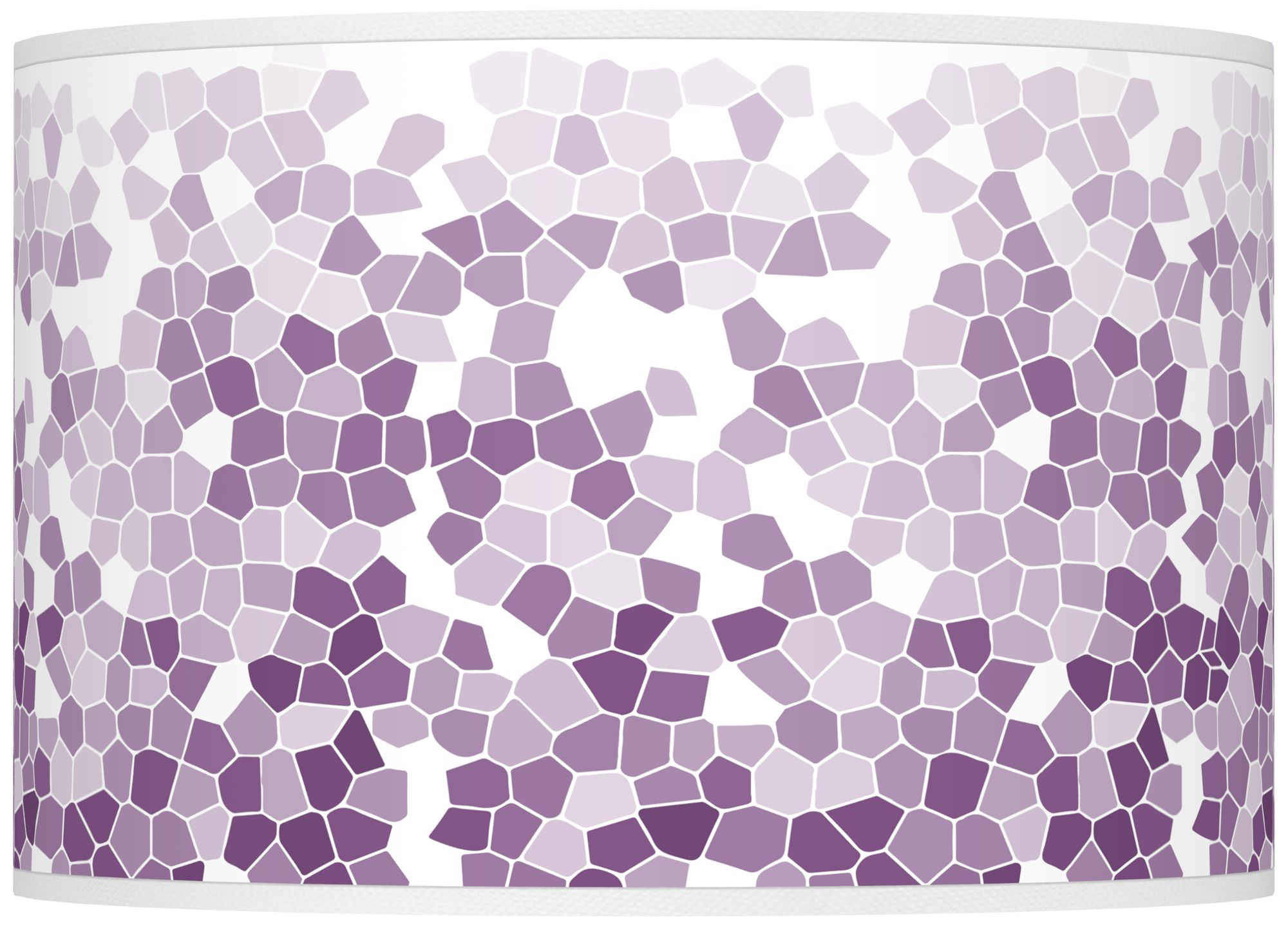 Color Plus Ovo 28 1/2" Mosaic Shade Passionate Purple Table Lamp