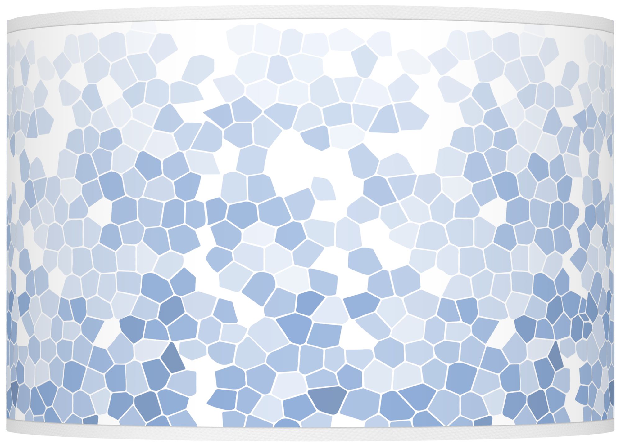 Color Plus Ovo 28 1/2" Mosaic Shade Sky Blue Table Lamp