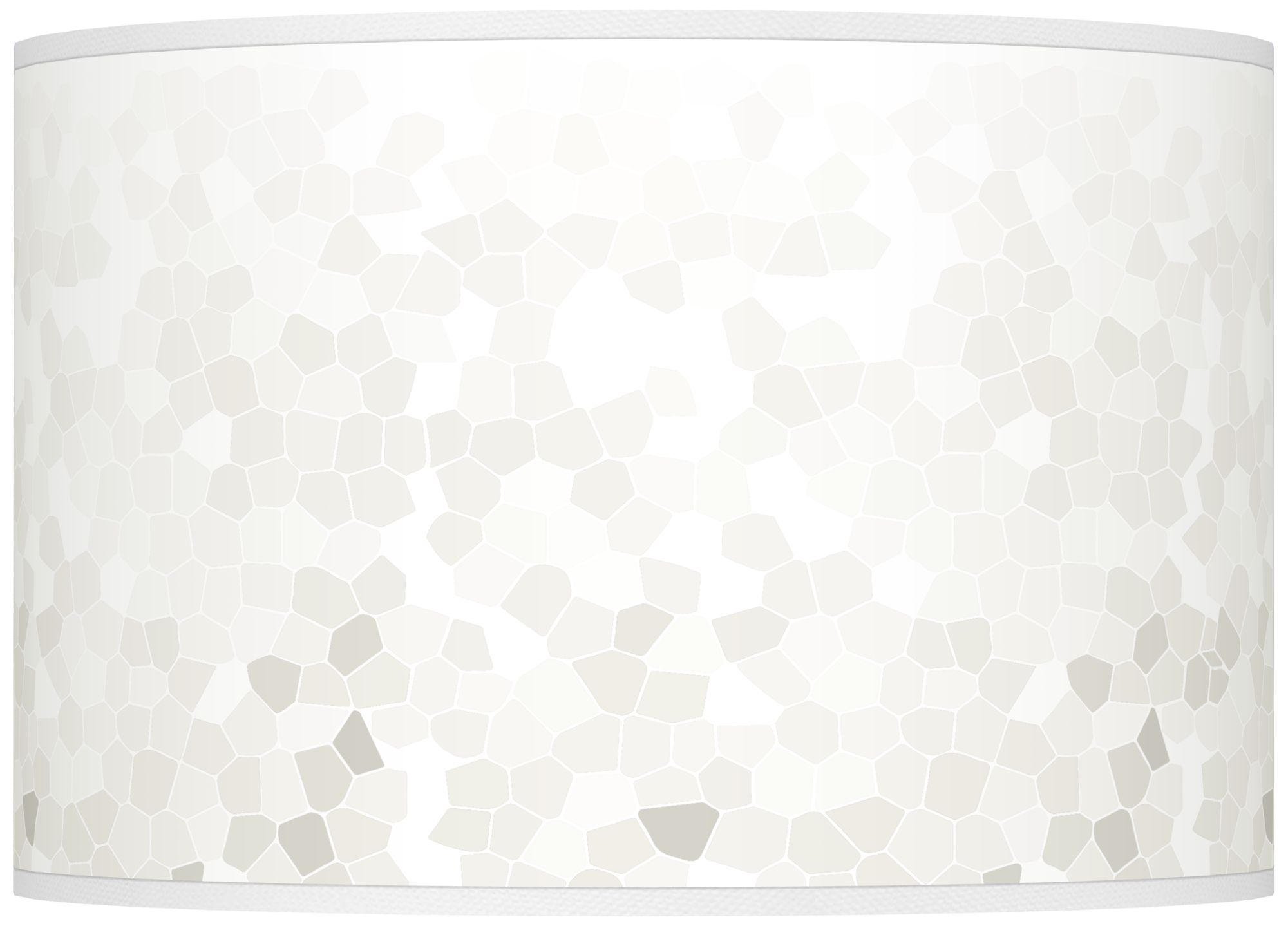 Color Plus Ovo 28 1/2" Mosaic Shade West Highland White Table Lamp