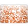 Celosia Orange Mosaic Giclee Apothecary Table Lamp