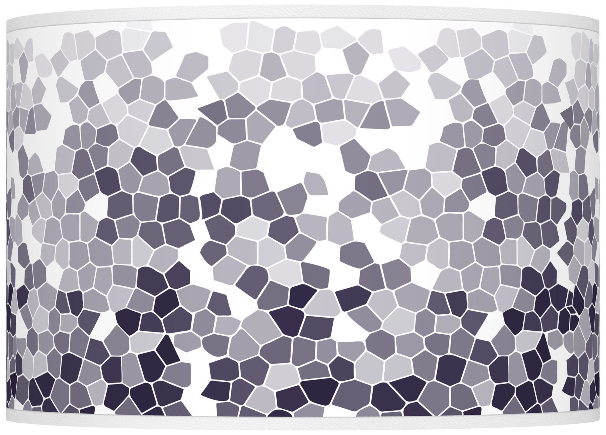Color Plus Ovo 28 1/2" Mosaic Shade Quixotic Plum Purple Table Lamp