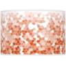 Robust Orange Mosaic Giclee Apothecary Table Lamp
