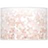 Mellow Coral Mosaic Giclee Ovo Table Lamp