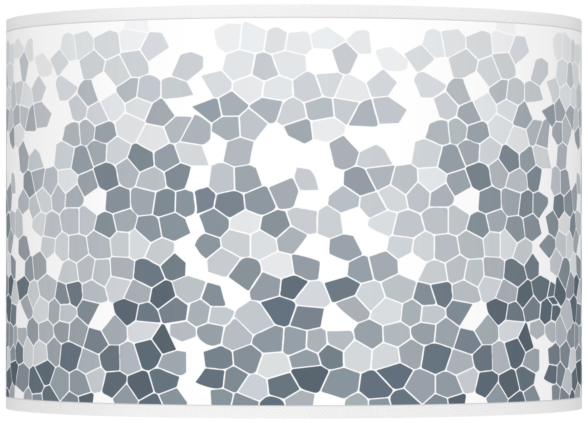 Color Plus Ovo 28 1/2" Mosaic Shade Granite Peak Gray Table Lamp