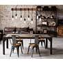 Thumbnail1 of Burgess 8-Light Linear Chandelier in Durango in scene