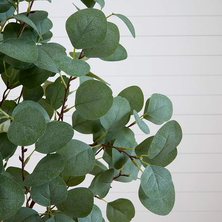 Image 3 5ft. Artificial Eucalyptus Tree more views