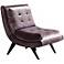 5th Avenue Armless Swayback Lounge Chair