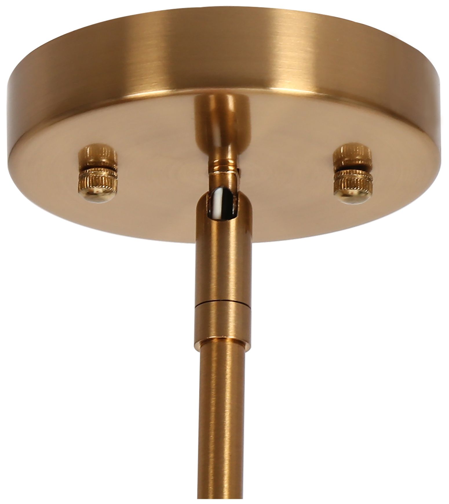 Image 2 6 3/5" Wide Brass And Clear Glass Mini Pendant more views